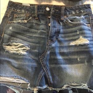 Ae denim skirt
